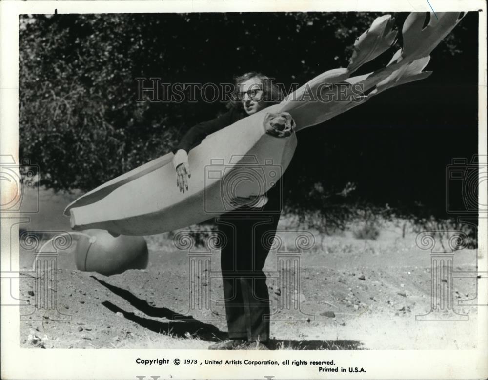 1973 Press Photo Woody Allen stars as Miles Monroe in Sleeper - cvp41944 - Historic Images