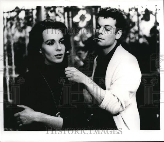 1971 Press Photo Claire Bloom and Russ Tamblyn star in The Haunting - cvp57448 - Historic Images