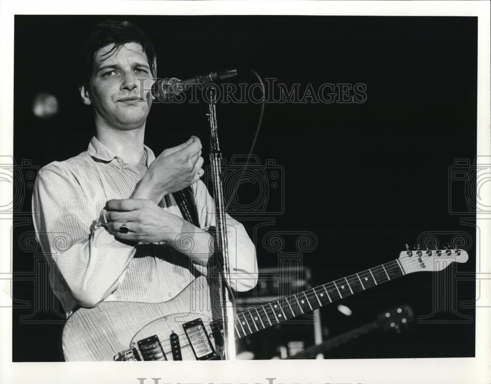 1987 Press Photo Bob Pfeifer Singer Songwriter and Musician - cvp49875 - Historic Images