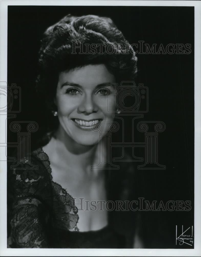 1983 Press Photo Mildred Miller Cleve Institute Of Cleveland - cvp48628 - Historic Images