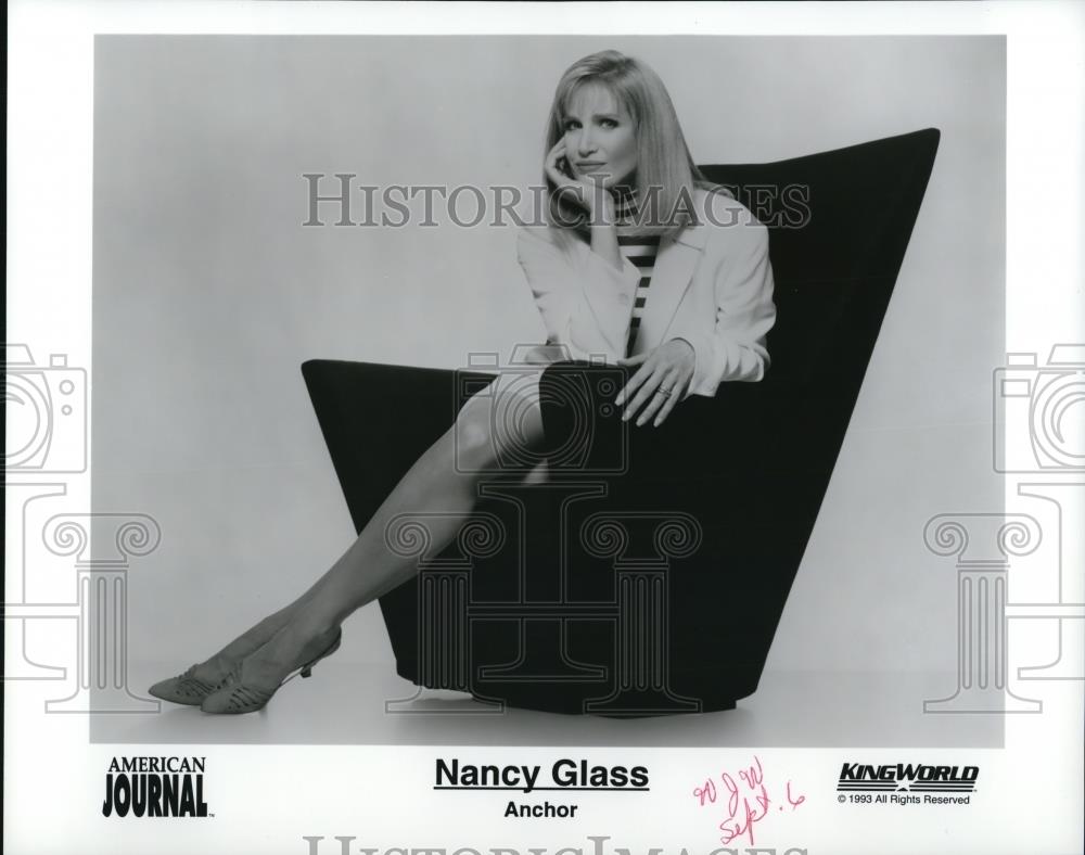 1993 Press Photo Nancy Glass Anchor American Journal - cvp54378 - Historic Images