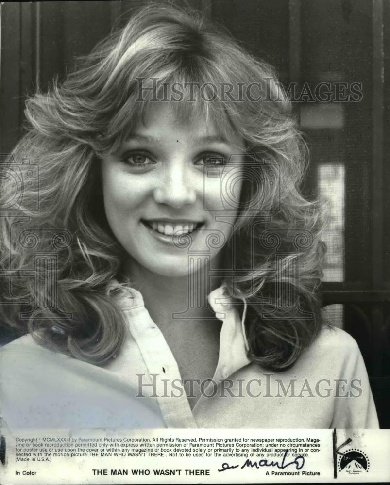 1983 Press Photo Lisa Langlois stars in The Man Who Wasn&#39;t There - cvp70195 - Historic Images