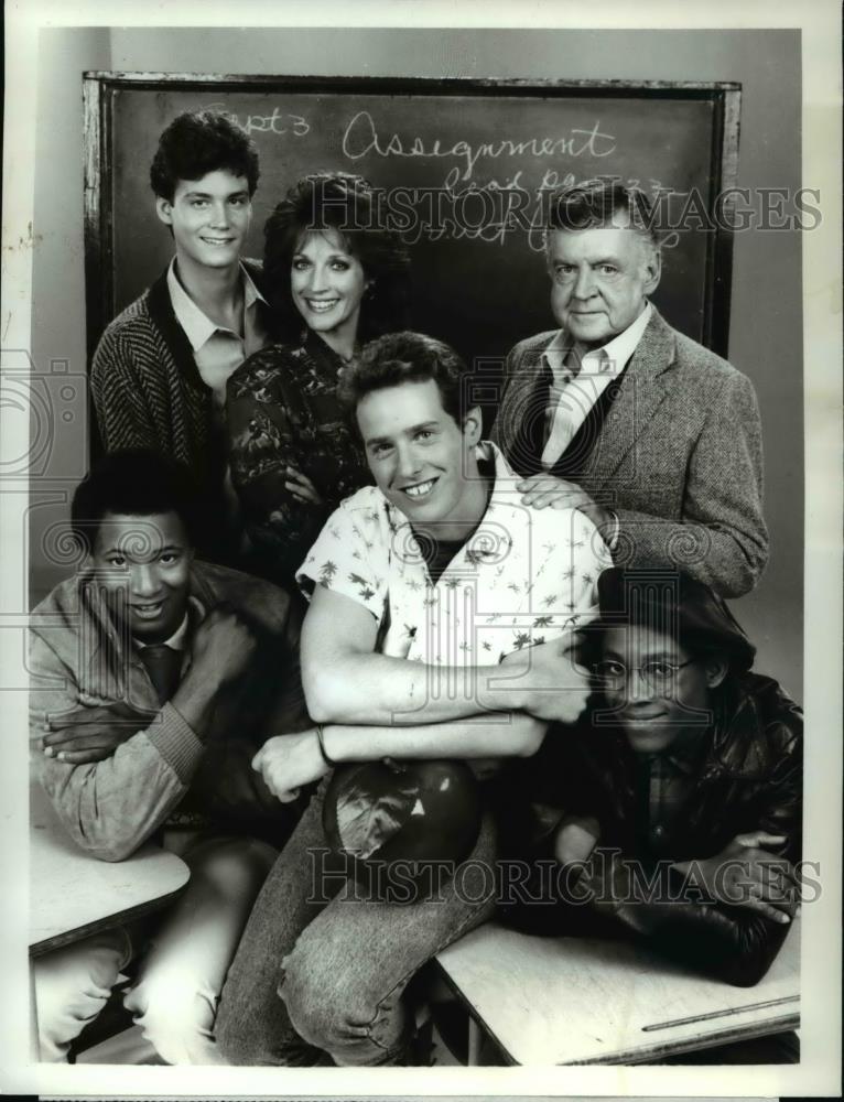 1986 Press Photo Randall Batinkoff Randee Heller Dick O'Neil "Better Days" - Historic Images