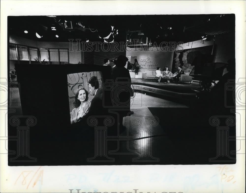1974 Press Photo TV Program Morning Exchange - cvp51012 - Historic Images