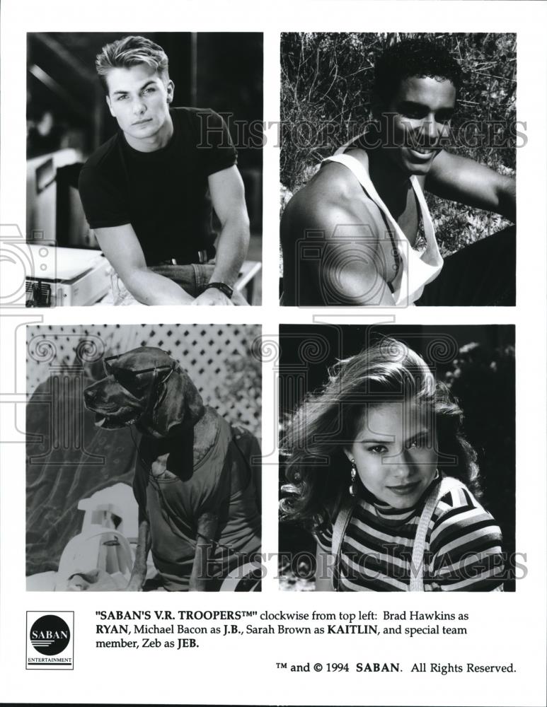 1994 Press Photo Saban's V.R. Troopers - cvp72982 - Historic Images