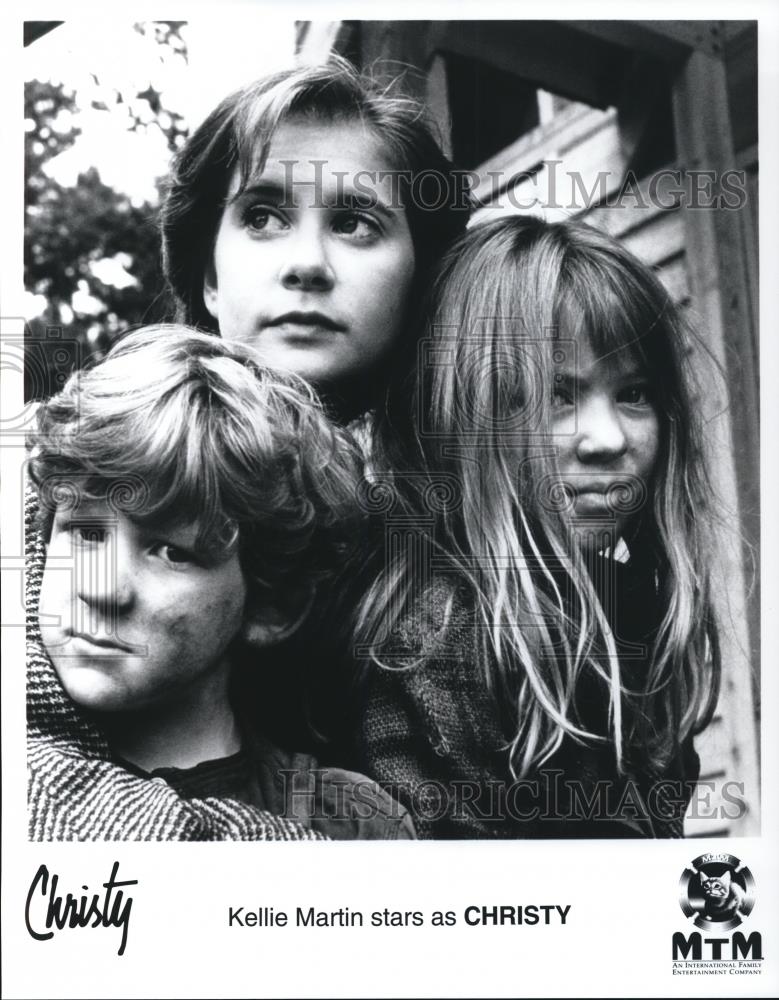 Undated Press Photo Kellie Martin stars in Christy TV series - cvp44009 - Historic Images