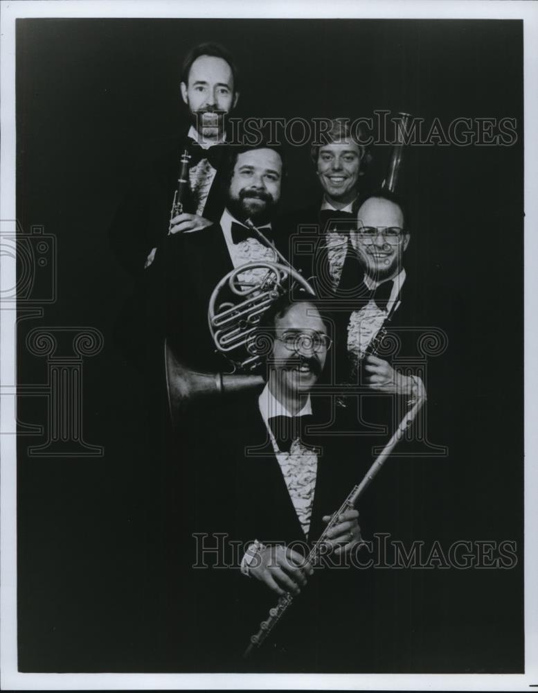 1984 Press Photo Musical Group Westwood Wind Quintet - cvp58994 - Historic Images