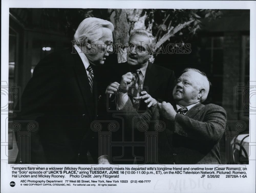 1992 Press Photo TV Program Jack&#39;s Place - cvp51107 - Historic Images