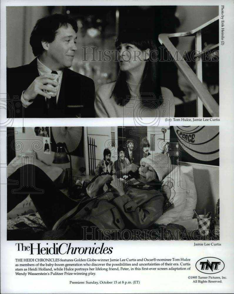 1995 Press Photo Jamie Lee Curtis Tom Hulce in The Heidi Chronicles - cvp55021 - Historic Images