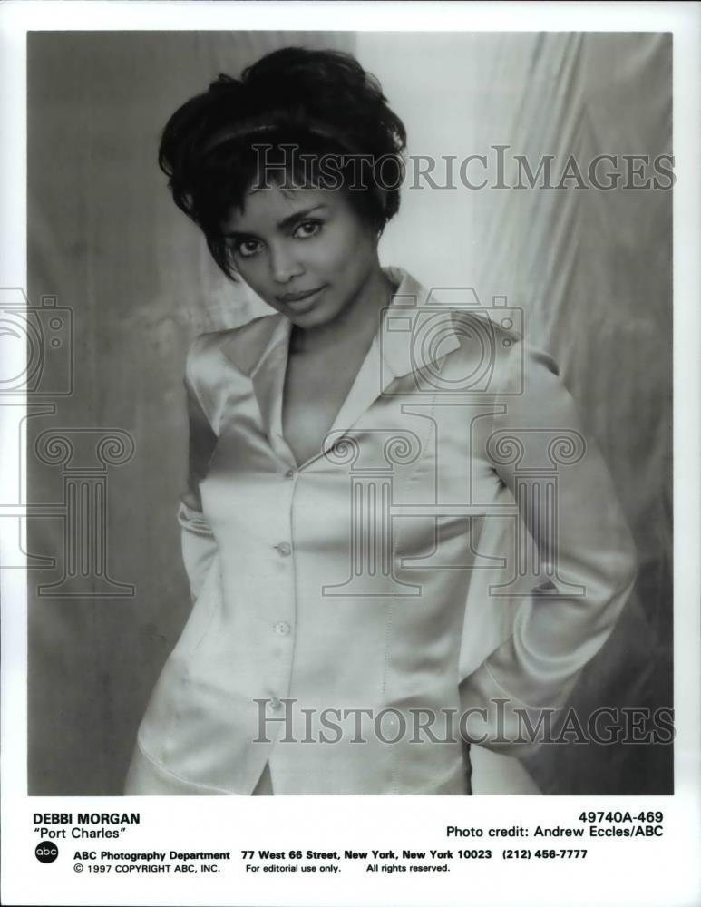 1997 Press Photo Debbi Morgan stars in Port Charles - cvp70542 - Historic Images