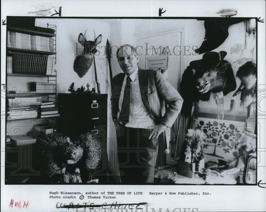 1979 Press Photo Hugh Nissenson Author Of Treet Of Life - Historic Images