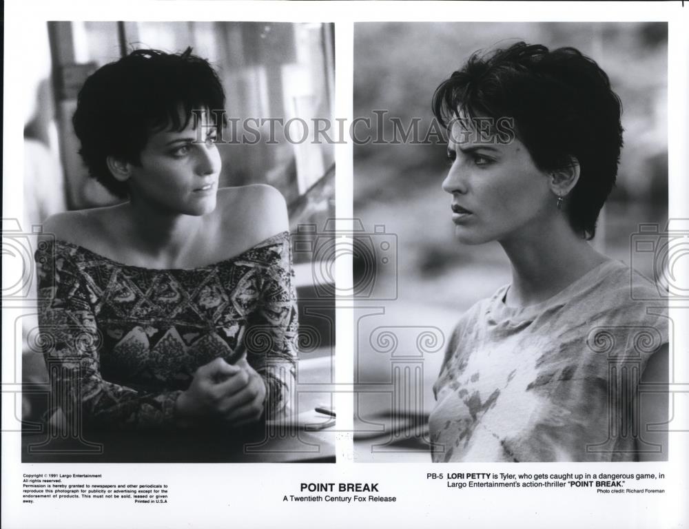 1992 Press Photo Lori Petty in Point Break - cvp41840 - Historic Images