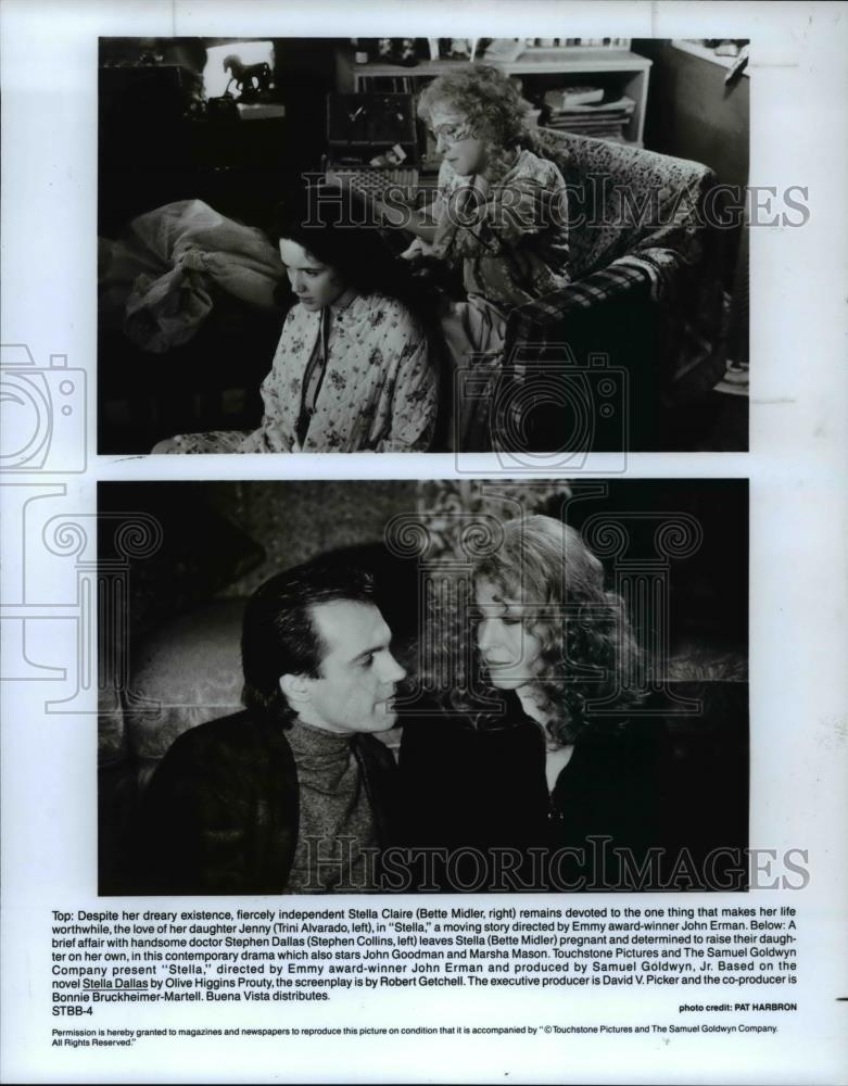 1990 Press Photo Stella Bette Midler - cvp69254 - Historic Images