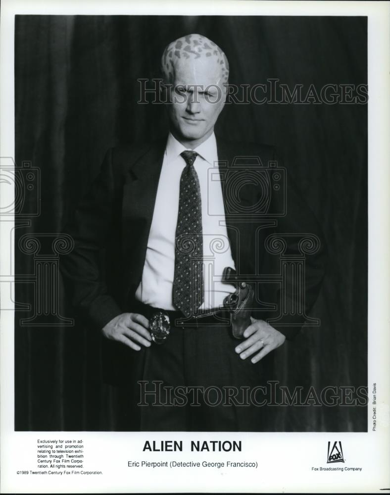 1989 Press Photo Eric Pierpoint in Alien Nation - cvp53788 - Historic Images