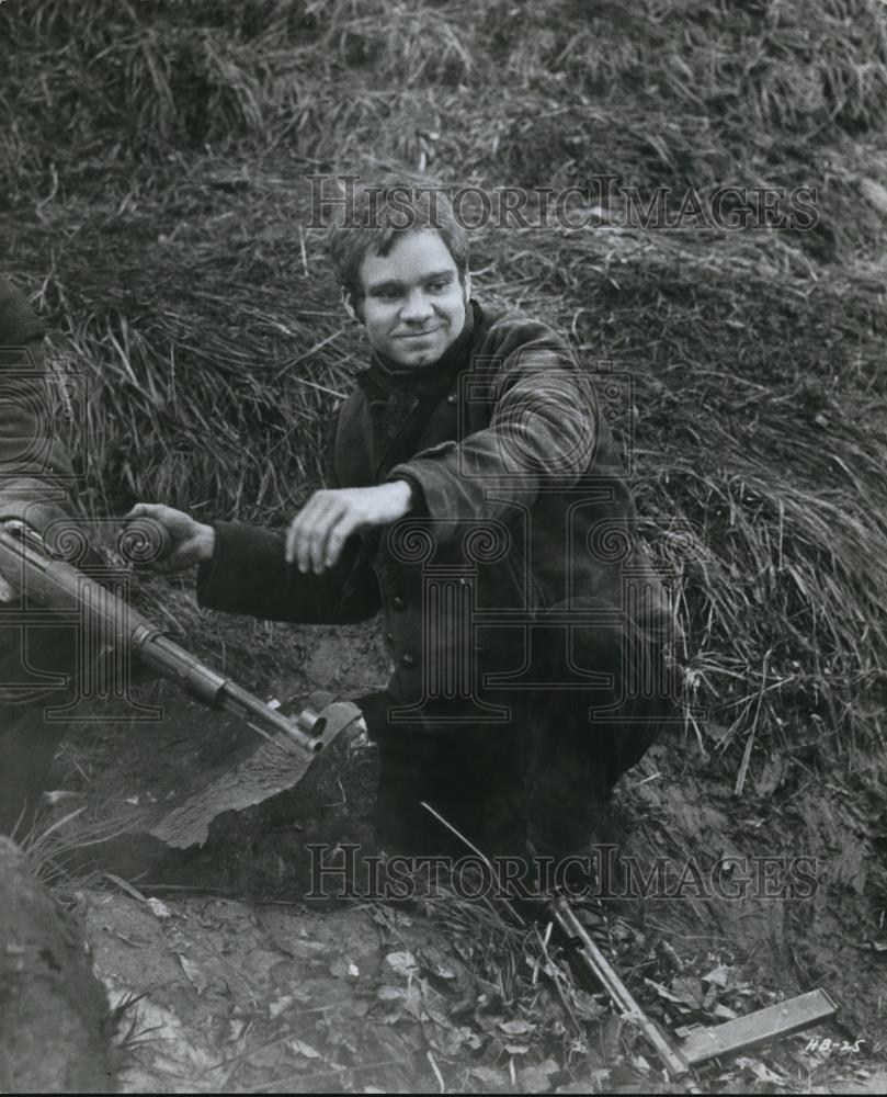 1969 Press Photo Michael J. Pollard stars as Packy in Hannibal Brooks - Historic Images