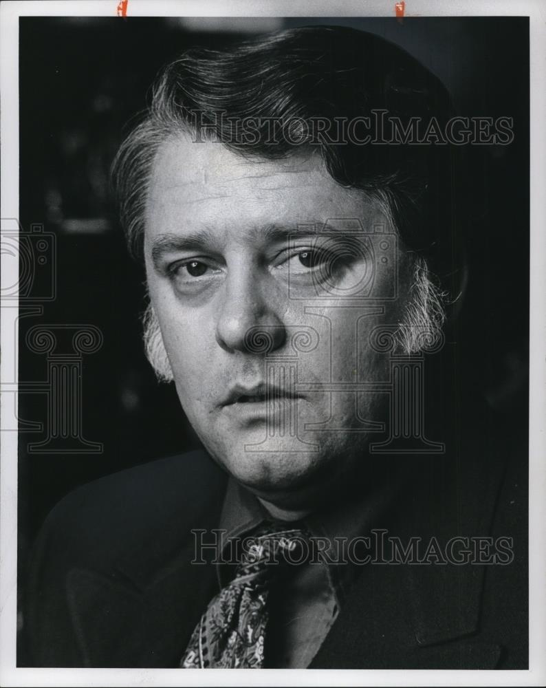 1977 Press Photo Richard Oberlin, Director of the Cleveland Play House - Historic Images