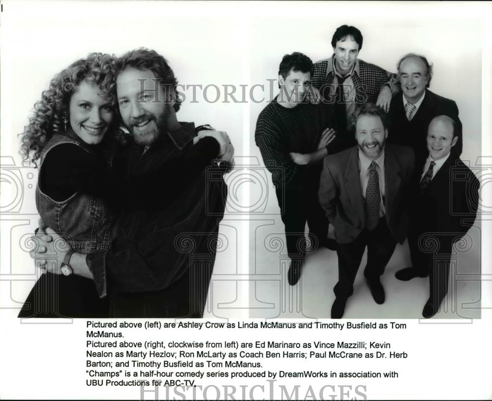 Press Photo Cast of Champs - cvp55708 - Historic Images