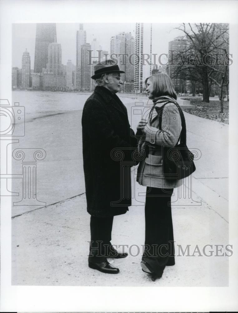 1979 Press Photo Art Carney and Ellen Burstyn in Harry and Tonto - cvp43504 - Historic Images