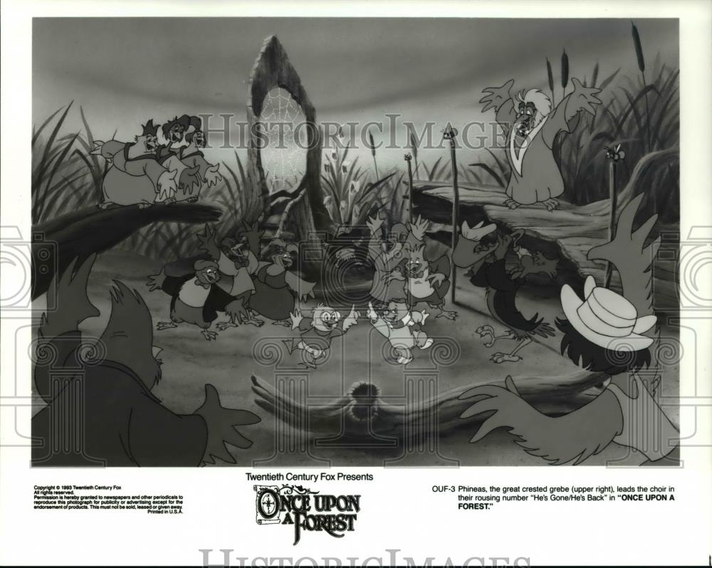 1993 Press Photo Phineas in Once Upon a Forest - cvp45139 - Historic Images