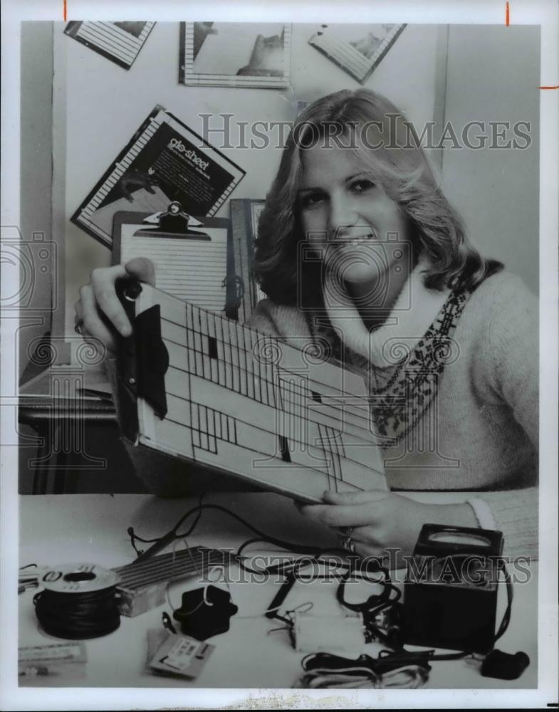 1978 Press Photo All-American Girl of the Year Finalist Becky Jane Schroeder - Historic Images