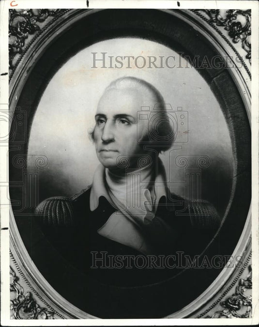 1976 Press Photo Portrait of George Washington by Rembrandt Peale - cva55974 - Historic Images
