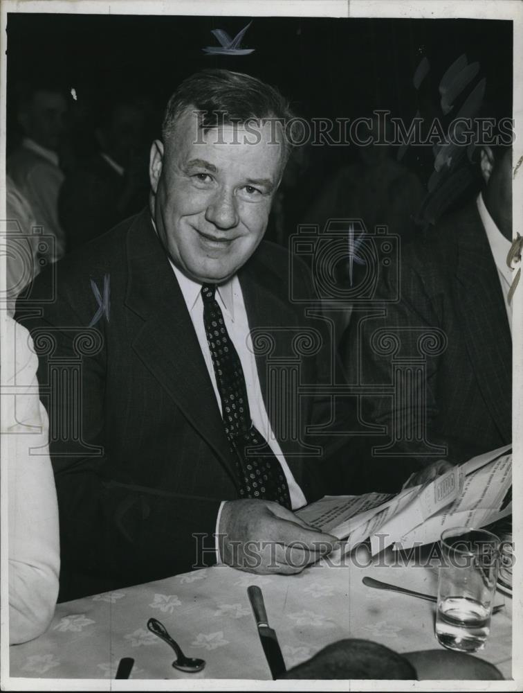 1939 Press Photo Superintendent Emmett J. Potts - Historic Images