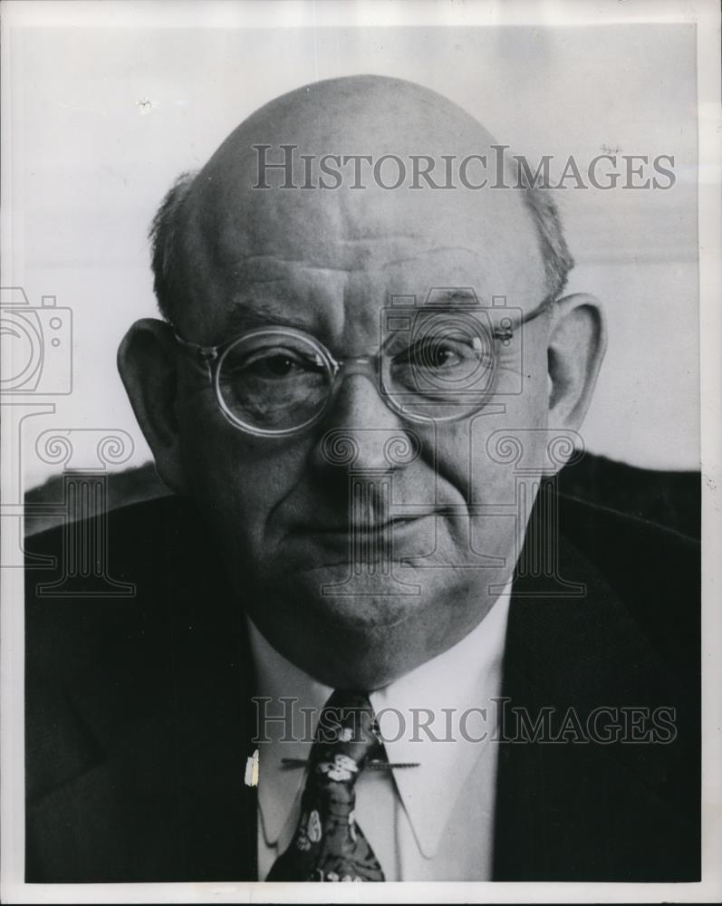 1953 Press Photo John W. Reavis Managing Partner Jones Cockley Day Reavis - Historic Images