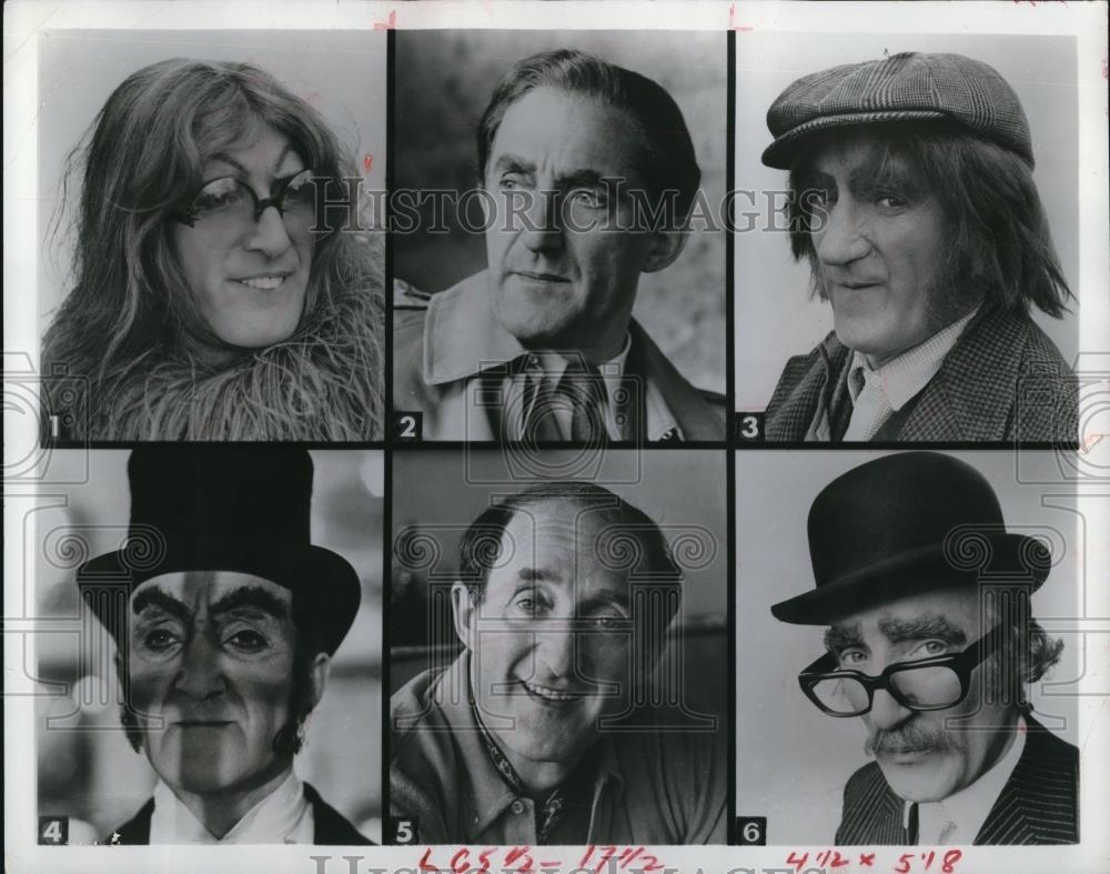 1971 Press Photo Ron Moody Dorothy McGuire Flight Of The Doves - cvp46214 - Historic Images