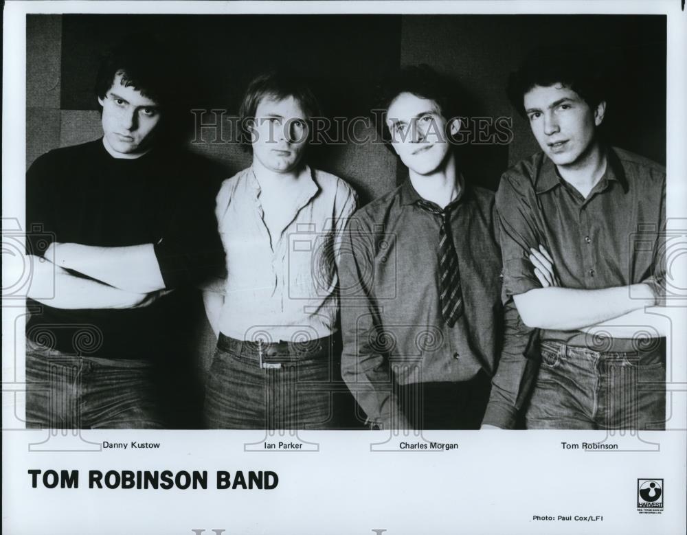 1978 Press Photo Danny Kustow and Ian Parker in Tom Robinson Band - cvp53555 - Historic Images