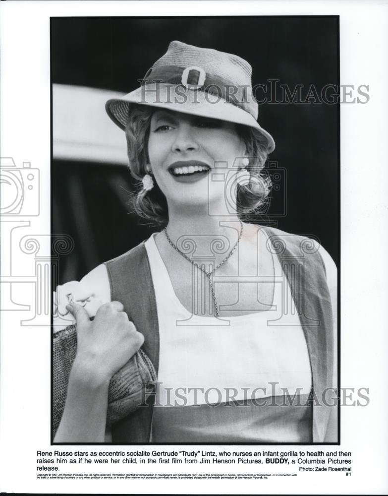 1997 Press Photo Renee Russo stars as Gertrude Trudy Lintz in Buddy - cvp58791 - Historic Images