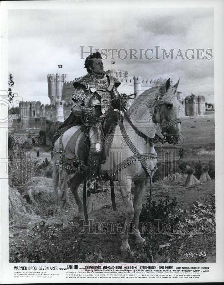 1968 Press Photo Franco Nero as Sir Lancelot in Camelot - cvp41221 - Historic Images