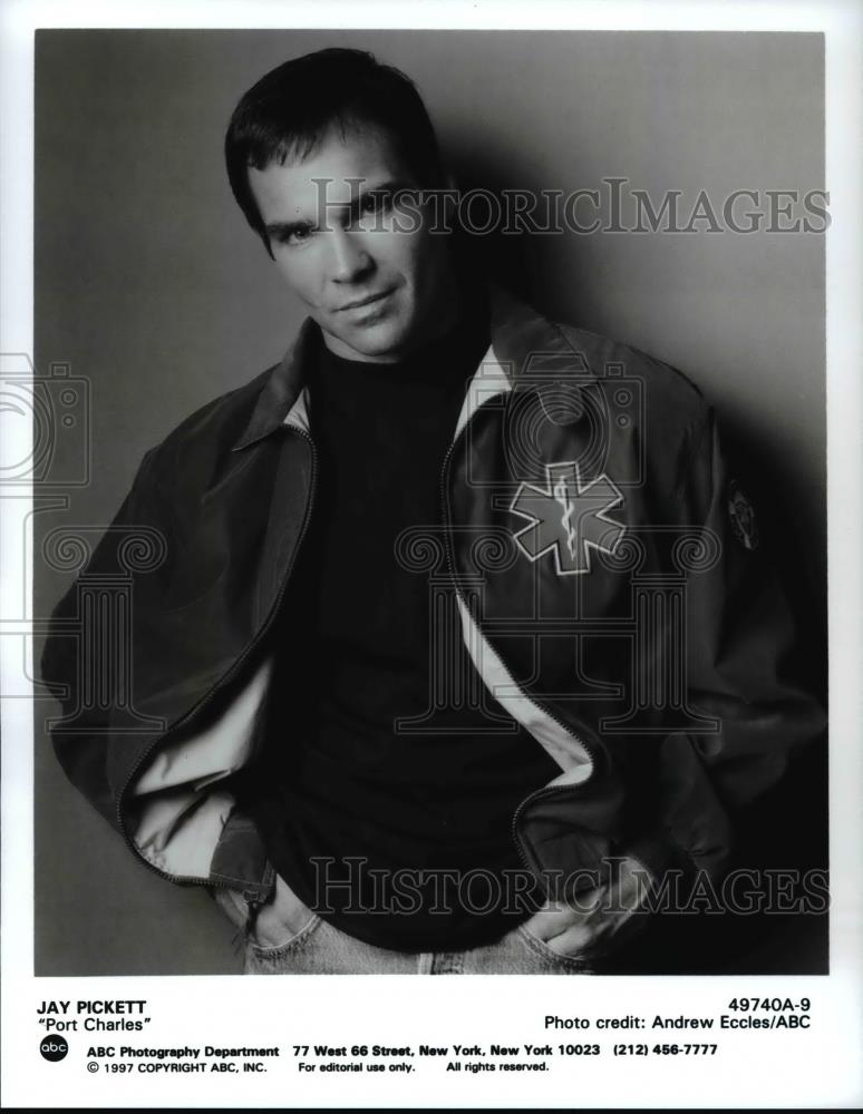 1997 Press Photo Jay Pickett stars in Port Charles - cvp70549 - Historic Images