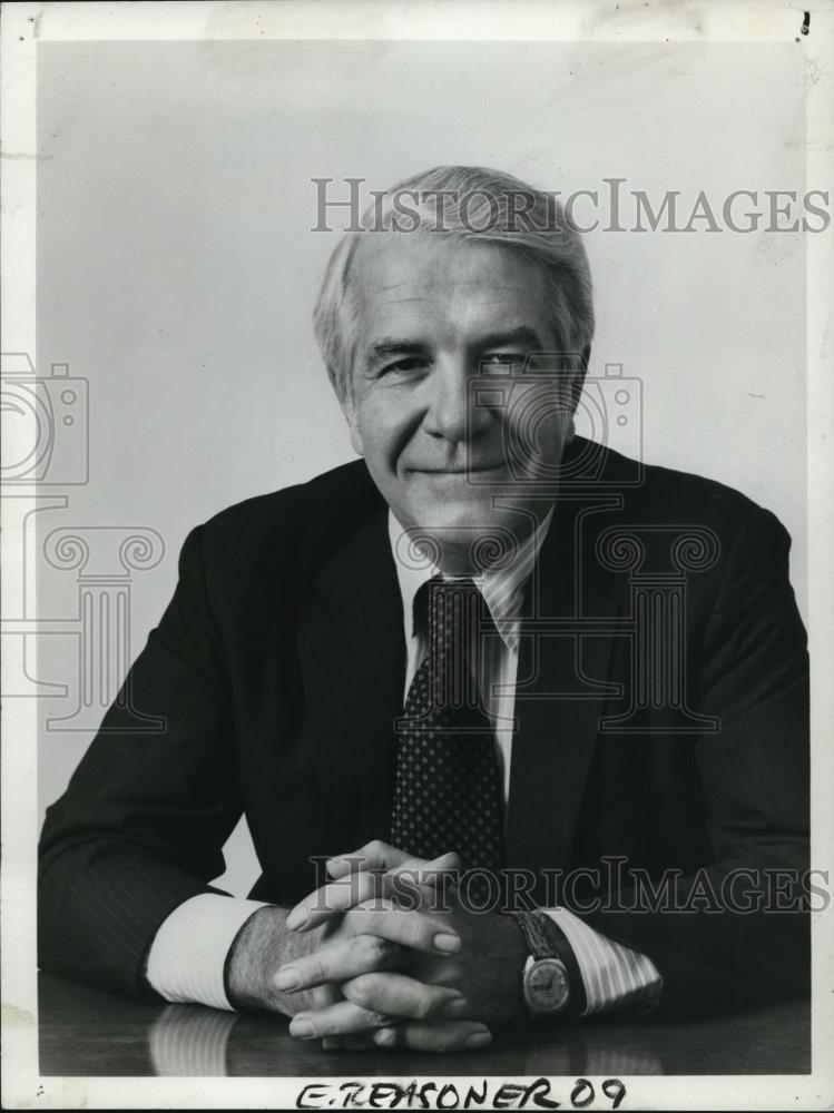 1978 Press Photo Harry Reasoner American Journalist for ABC - cvp48698 - Historic Images