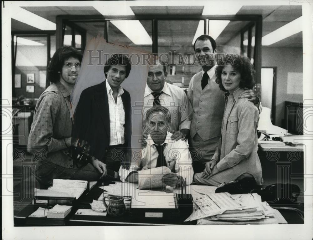 1978 Press Photo TV Program Lou Grant - cvp50972 - Historic Images