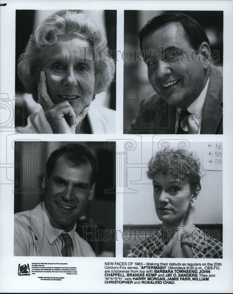 1988 Press Photo Barbara Townsend John Chappell Brandis Kemp Jay O. Sanders - Historic Images