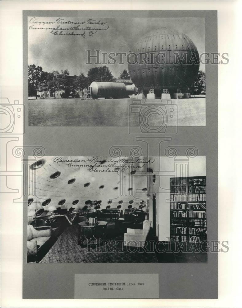 1991 Press Photo Globular Hospital on Lake Shore to become scrap - Historic Images