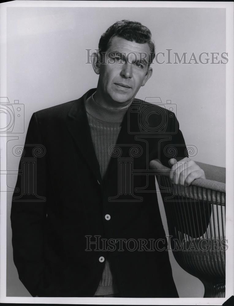 Press Photo Andy Griffth Actor - Historic Images