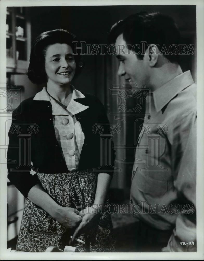 1969 Press Photo Patricia Neal and Martin Sheen star in The Subject was Roses - Historic Images