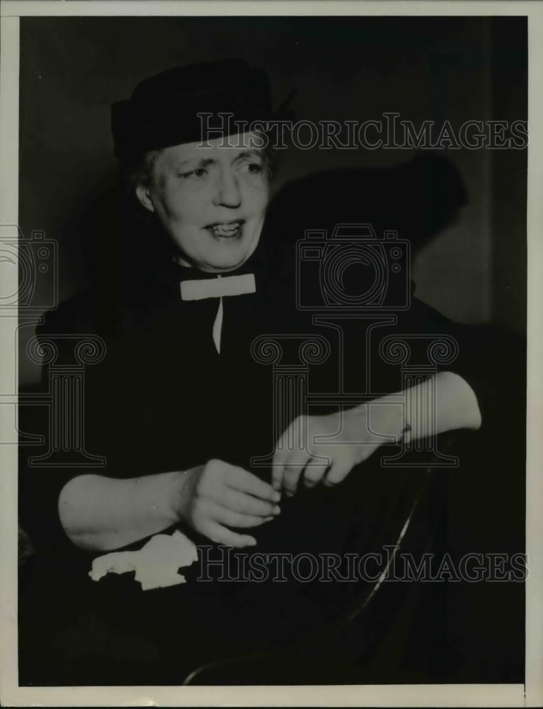 1938 Press Photo Steubenville Ohio Mrs Harold C Zeis at divorce court - Historic Images