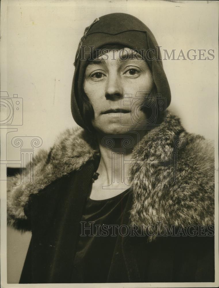 1930 Press Photo Minnie Broderick, Wife of Murder Victim Rancher - Historic Images