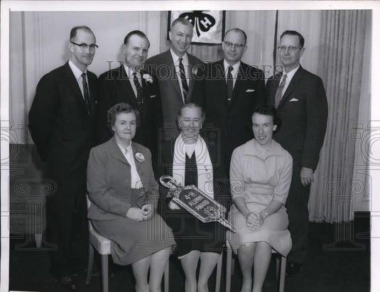 1959 Press Photo 4-H Clubs Alumni Program Winners, Chicago - Historic Images