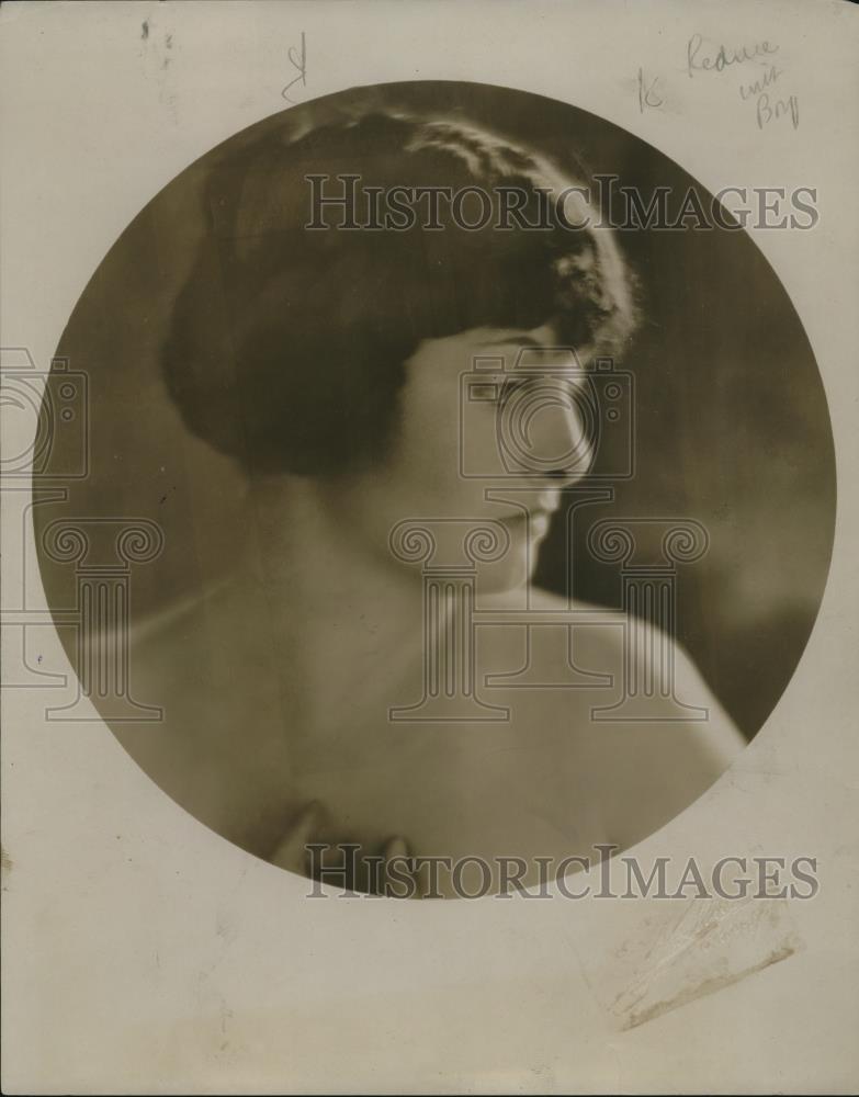 1922 Press Photo Mary C Robbins, Divorced Wife of Cutter Robbins - Historic Images