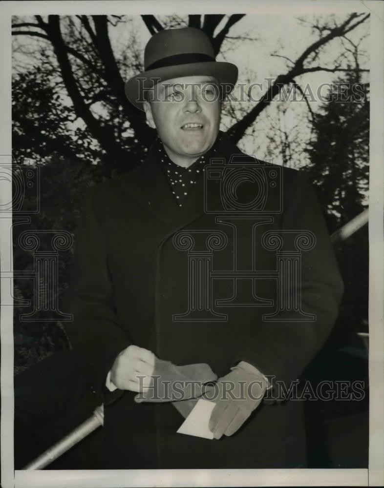 1941 Press Photo Wash DC former US Amb to France William C Bullitt - Historic Images