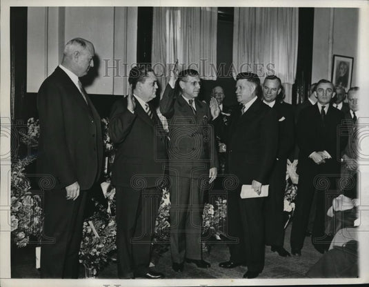 1934 Press Photo 2 New Assistant Postmaster appointed by Pres. Roosevelt - Historic Images