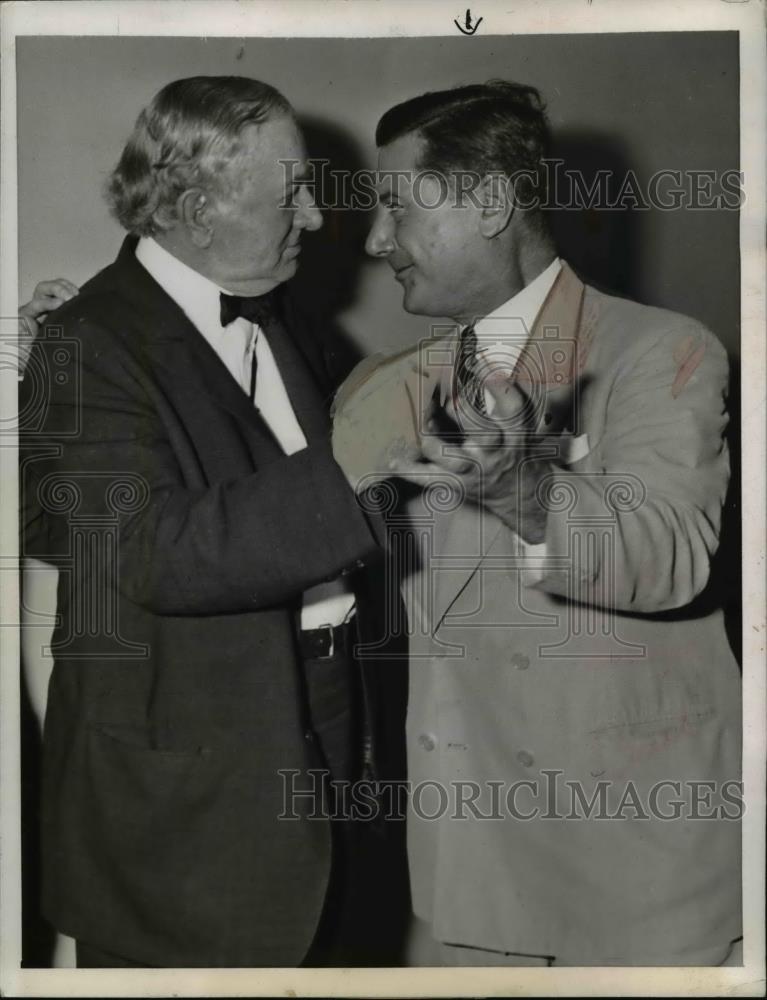 1944 Press Photo L-R Senators Tom Connally,Texas &amp; Burnet Maybank,South Carolina - Historic Images