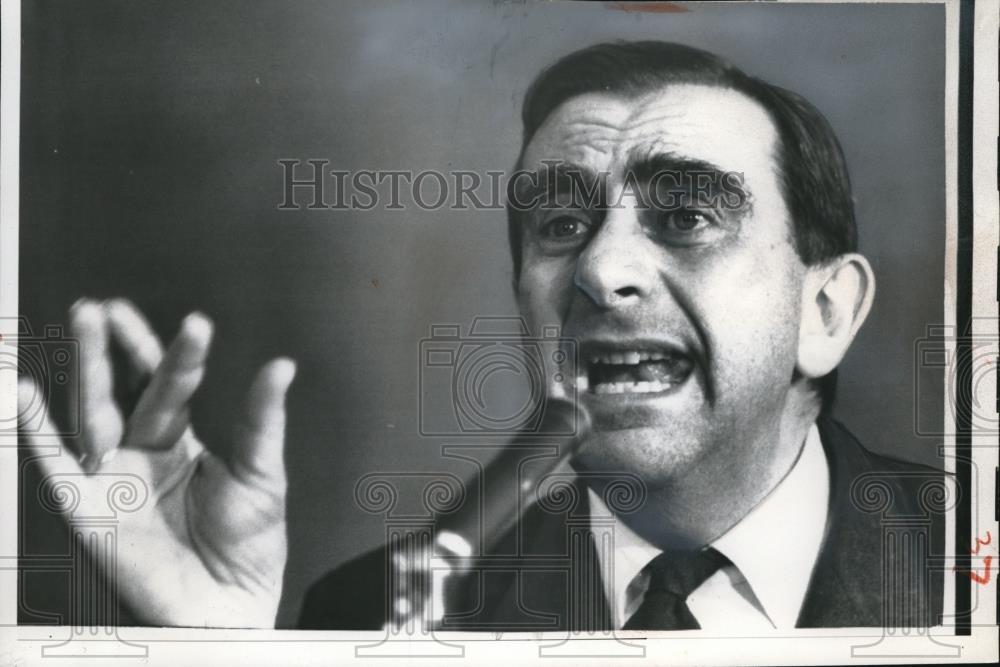 1957 Press Photo Dr. Edward Teller during Testimony before Senate Committee - Historic Images