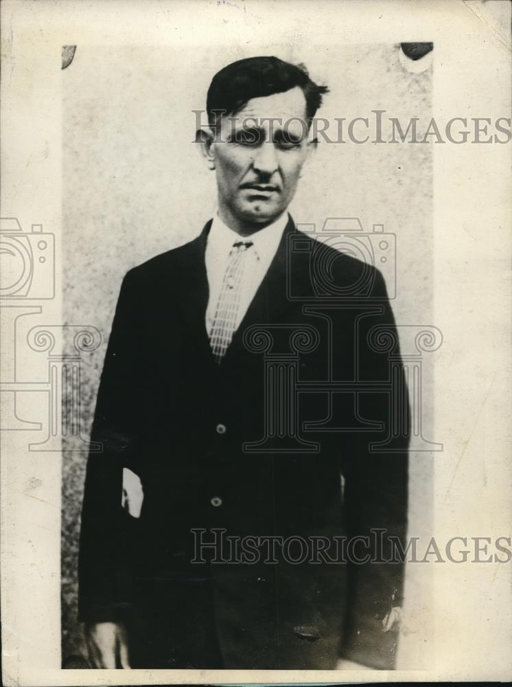 1925 Press Photo Henry Adams son Everett charged with murder - Historic Images