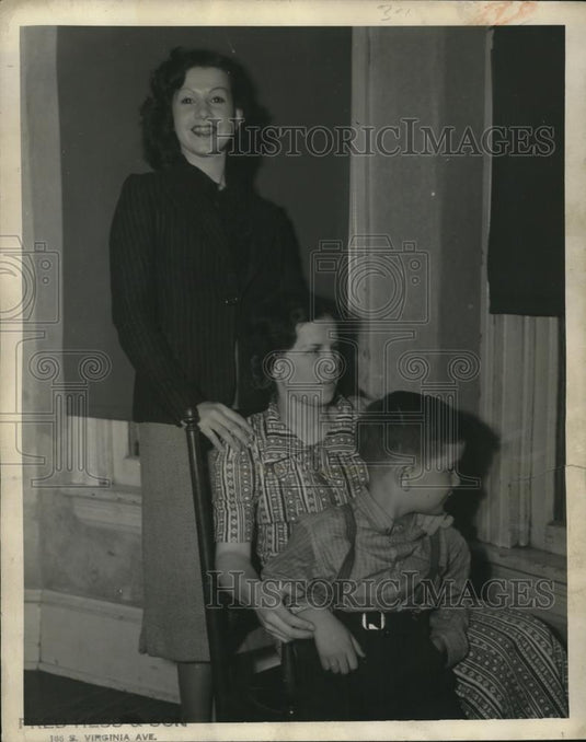 1938 Press Photo Sophie Poletis, Indicted for Manslaughter - Historic Images