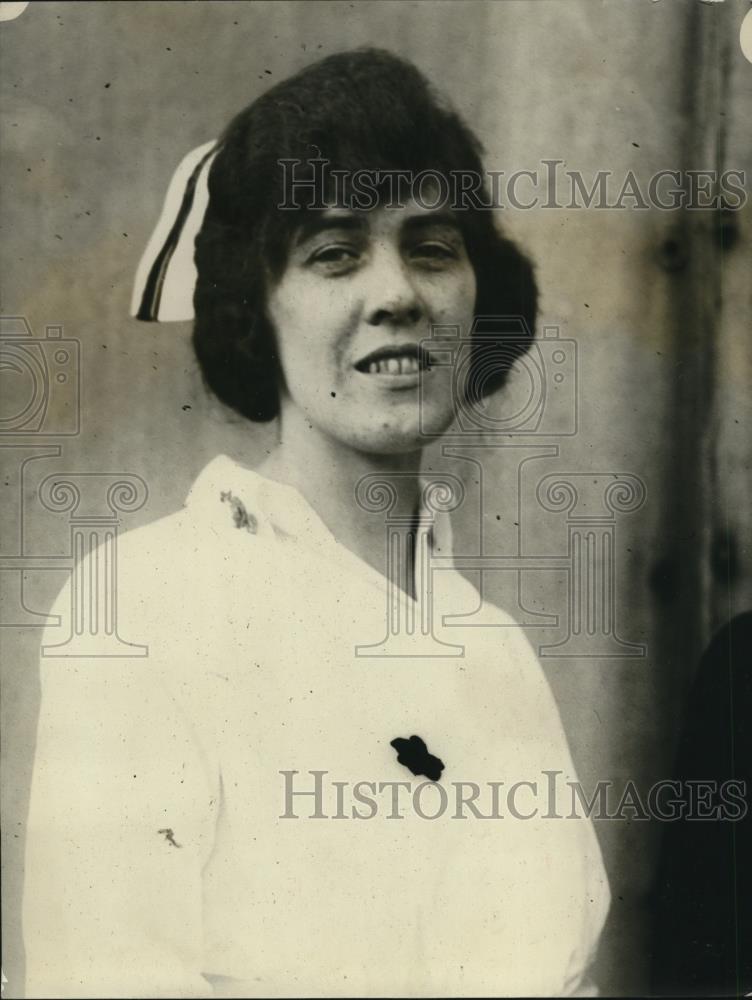 1923 Press Photo Nurse Ruth Powderby - Historic Images
