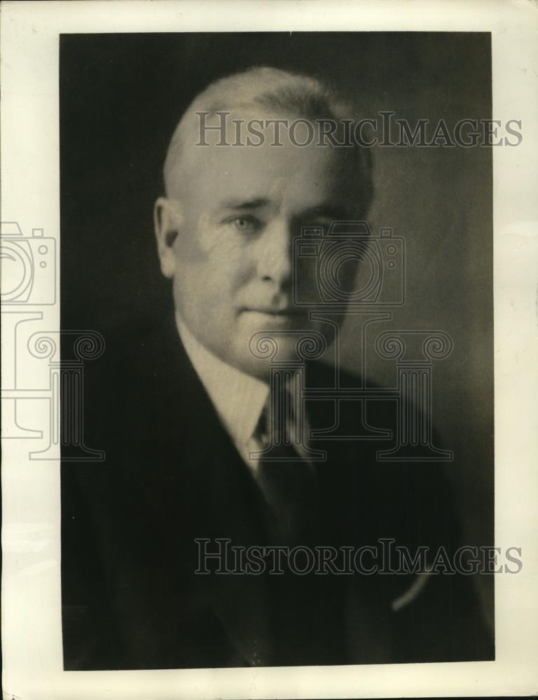 1934 Press Photo Thomas I. Perkinson president of Equitable Life Assurance - Historic Images